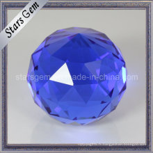 Belle boule de verre de décoration d&#39;art de couleur de Tanzanite